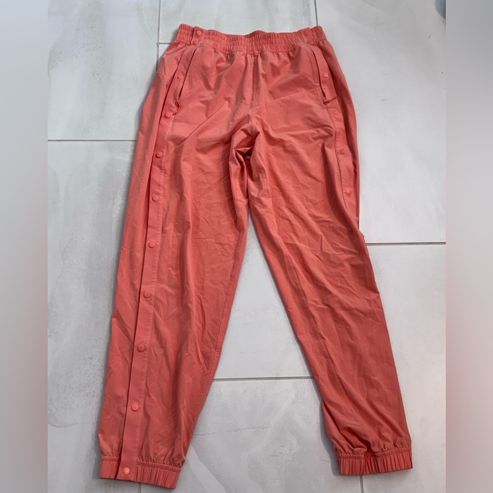 Lululemon Athletica Vibrant Orange Track Pants